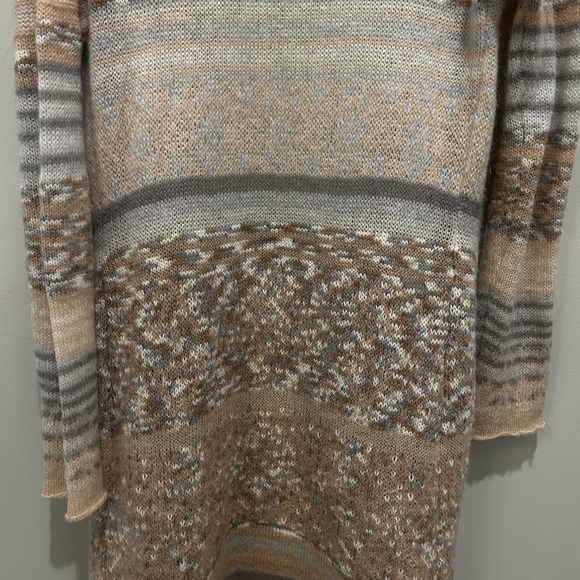 Cozy Long Cardigan Pattern Size M/L - Picture 4 of 4